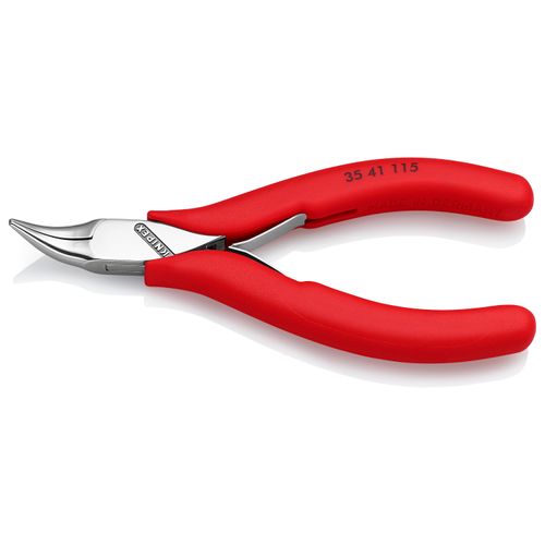 Main product image of 4-1/2" Electronics Pliers w/ Round Tips, 45-Degree Angle