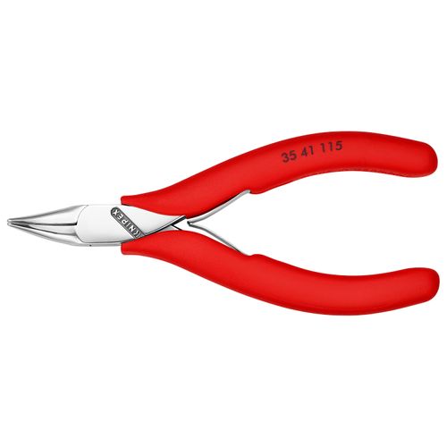 Main product image of 4-1/2" Electronics Pliers w/ Round Tips, 45-Degree Angle
