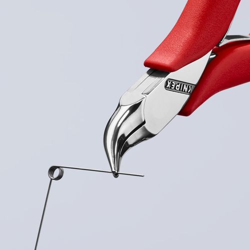 Main product image of 4-1/2" Electronics Pliers w/ Round Tips, 45-Degree Angle