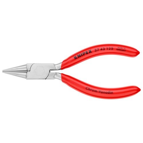 Main product image of 5" Electronics Gripping Pliers w/ Round-Pointed Tips (Chrome-Plated)