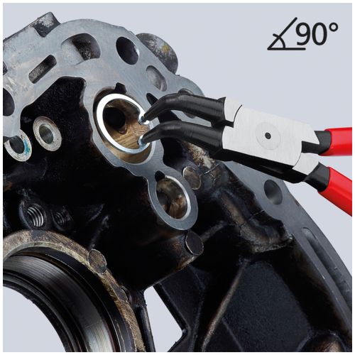 Main product image of 6-3/4" Internal Circlip Pliers, 90-Degree Angle
