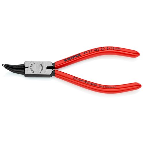 Main product image of 5-1/2" Internal Circlip Pliers, 8-13 mm Bore Holes, 45-Degree Angle