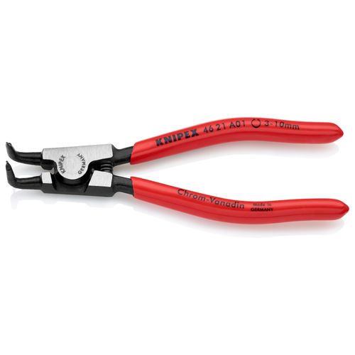 Main product image of 5" External Circlip Pliers w/ Locking Device, 3-10 mm Shafts, 90-Degree Angle