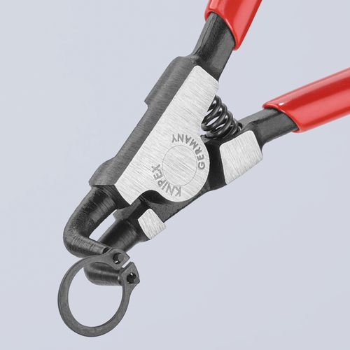 Main product image of 5" External Circlip Pliers w/ Locking Device, 10-25 mm Shafts, 90-Degree Angle
