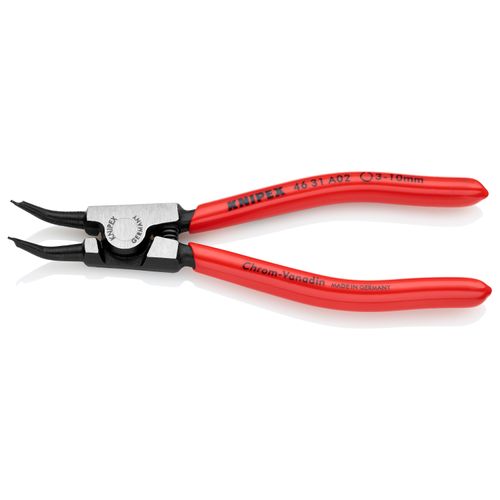 Main product image of 5-1/2" External Circlip Pliers w/ Locking Device, 3-10 mm Shafts, 90-Degree Angle