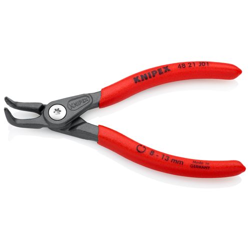 Main product image of 5-1/8" Internal Precision Circlip Pliers, 8-13 mm Bore Holes, 90-Degree Angle