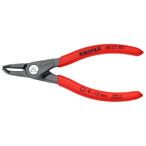 Main product image of 5-1/8" Internal Precision Circlip Pliers, 8-13 mm Bore Holes, 90-Degree Angle