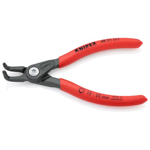 Main product image of 5-1/8" Internal Precision Circlip Pliers, 12-25 mm Bore Holes, 90-Degree Angle