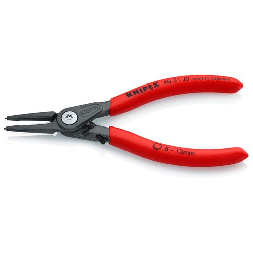 Main product image of 5-1/2" Internal Precision Circlip Pliers w/ Overexpansion Guard, 8-13 mm Bore Holes