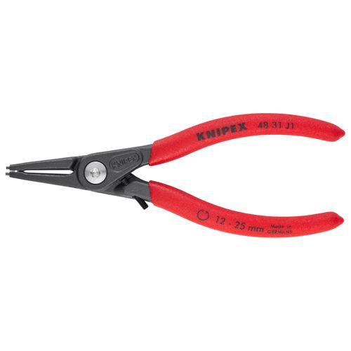 Main product image of 5-1/2" Internal Precision Circlip Pliers w/ Overexpansion Guard, 12-25 mm Bore Holes