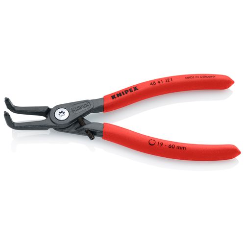 Main product image of 6-3/4" Internal Precision Circlip Pliers w/ Overexpansion Guard, 90-Degree Angle