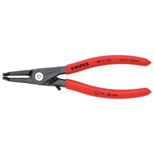 Main product image of 6-3/4" Internal Precision Circlip Pliers w/ Overexpansion Guard, 90-Degree Angle