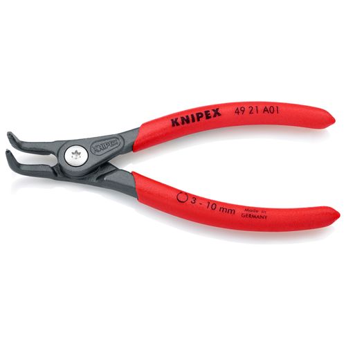 Main product image of 5-1/8" External Precision Circlip Pliers, 3-10 mm Shafts, 90-Degree Angle