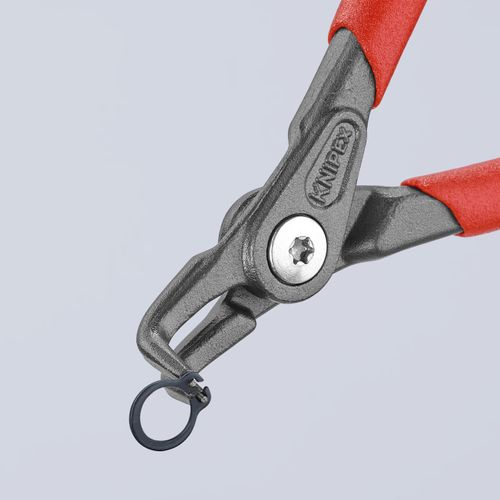 Main product image of 5-1/8" External Precision Circlip Pliers, 3-10 mm Shafts, 90-Degree Angle