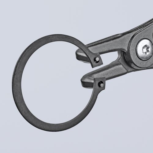 Main product image of 7" External Precision Circlip Pliers w/ Overexpansion Guard, 90-Degree Angle