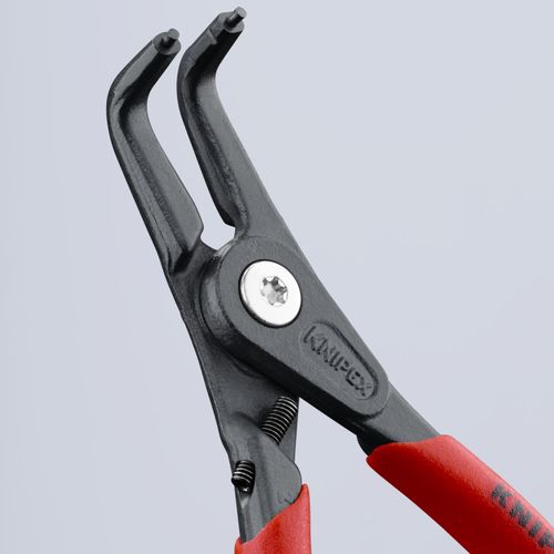 Main product image of 7" External Precision Circlip Pliers w/ Overexpansion Guard, 90-Degree Angle