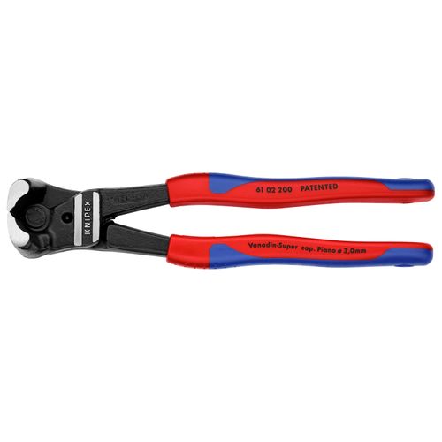 Main product image of 8" High Leverage Bolt End Cutting Nippers w/ Multi-Component Grips
