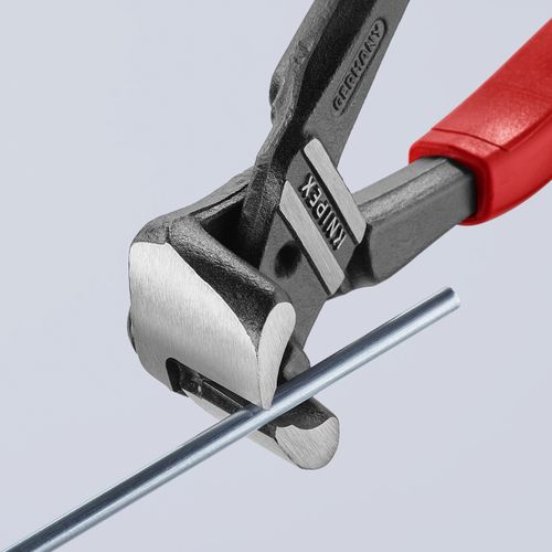 Main product image of 8" High Leverage Bolt End Cutting Nippers w/ Multi-Component Grips