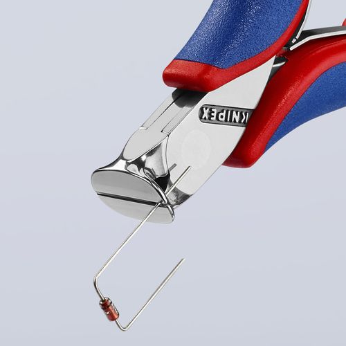 Main product image of 4-1/2" Electronics End Cutting Nippers w/ Multi-Component Grips, 0.6 mm Hard Max