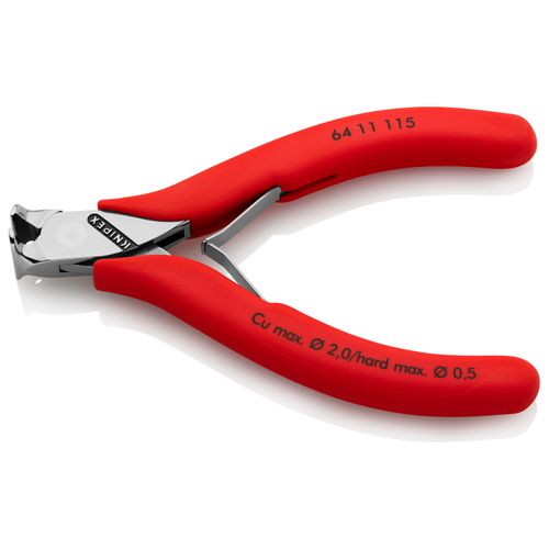 Main product image of 4-1/2" Electronics End Cutting Nippers, No Bevel
