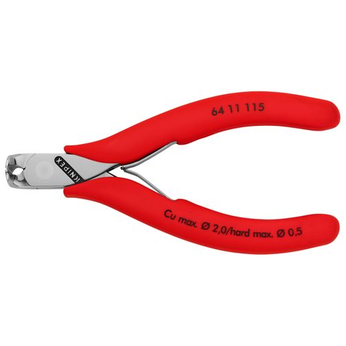 Main product image of 4-1/2" Electronics End Cutting Nippers, No Bevel