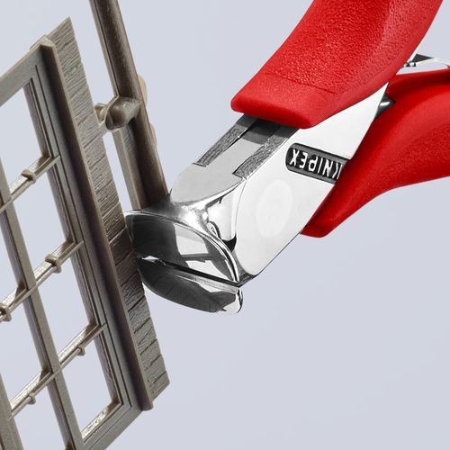 Main product image of 4-1/2" Electronics End Cutting Nippers, No Bevel