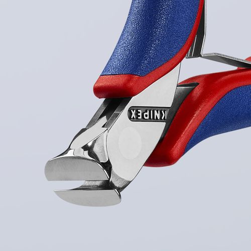 Main product image of 4-1/2" Electronics End Cutting Nippers w/ Multi-Component Grips, No Bevel