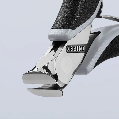 Main product image of 4-1/2" Electronics End Cutting Nippers w/ ESD Handles, No Bevel