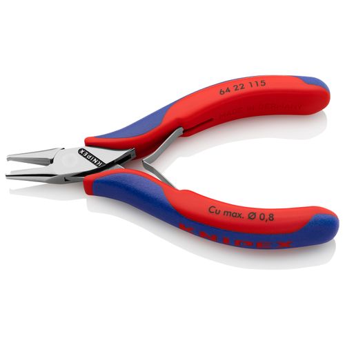 Main product image of 4-1/2" Electronics End Cutting Nippers w/ Multi-Component Grips, 0.8 mm Hard Max
