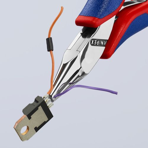 Main product image of 4-1/2" Electronics End Cutting Nippers w/ Multi-Component Grips, 0.8 mm Hard Max