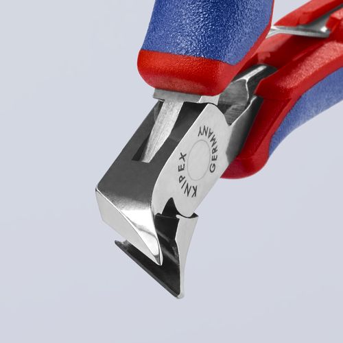 Main product image of 4-1/2" Electronics End Cutting Nippers w/ Bevel, 27-Degree Angle