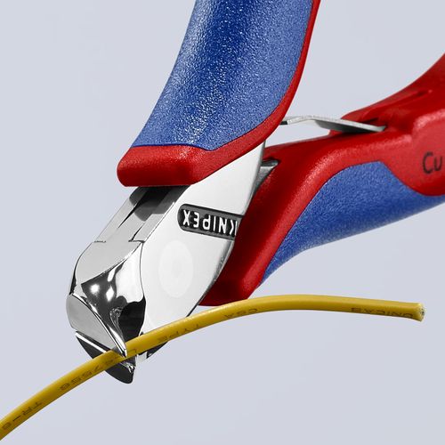 Main product image of 4-1/2" Electronics End Cutting Nippers w/ Bevel, 27-Degree Angle