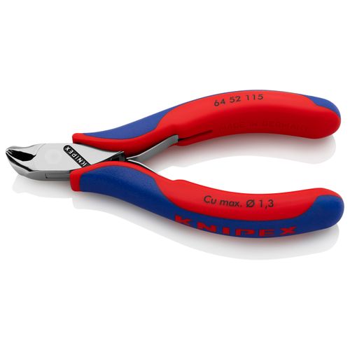 Main product image of 4-1/2" Electronics End Cutting Nippers, 27-Degree Angle