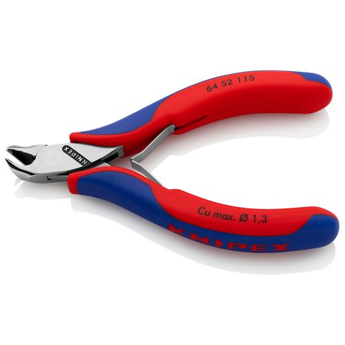 Main product image of 4-1/2" Electronics End Cutting Nippers, 27-Degree Angle