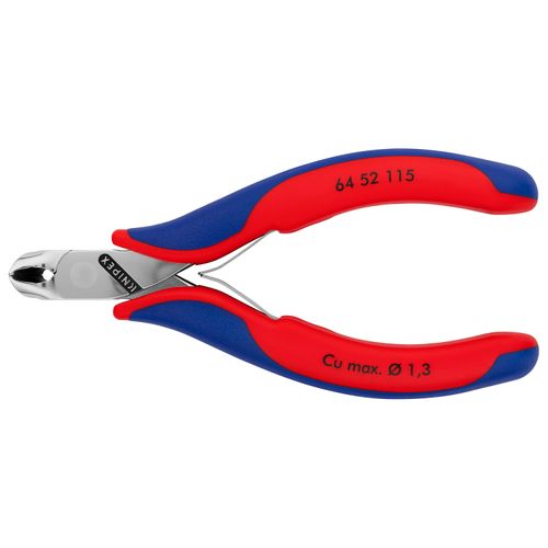 Main product image of 4-1/2" Electronics End Cutting Nippers, 27-Degree Angle