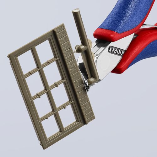 Main product image of 4-1/2" Electronics End Cutting Nippers, 27-Degree Angle