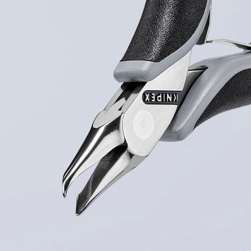 Main product image of 4-3/4" Electronics End Cutting Nippers w/ ESD Handles, 65-Degree Angle