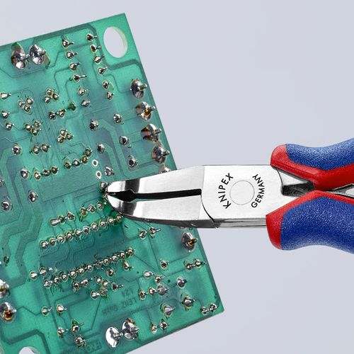 Main product image of 4-3/4" Electronics End Cutting Nippers, 35-Degree Angle
