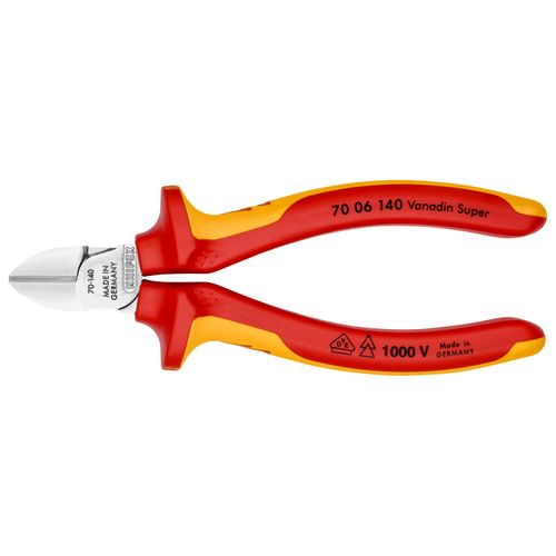 Main product image of 5-1/2" Insulated Diagonal Cutters