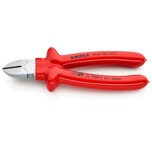 Main product image of 7-1/4" Insulated Diagonal Cutters