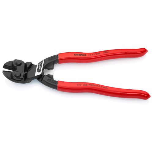 Main product image of 8" CoBolt High Leverage Compact Bolt Cutters w/ Recess, 20-Degree Angle