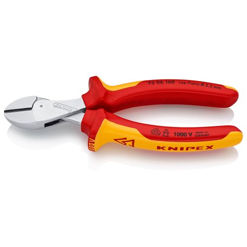 Main product image of 6-1/4" X-Cut Insulated Compact Diagonal Cutters