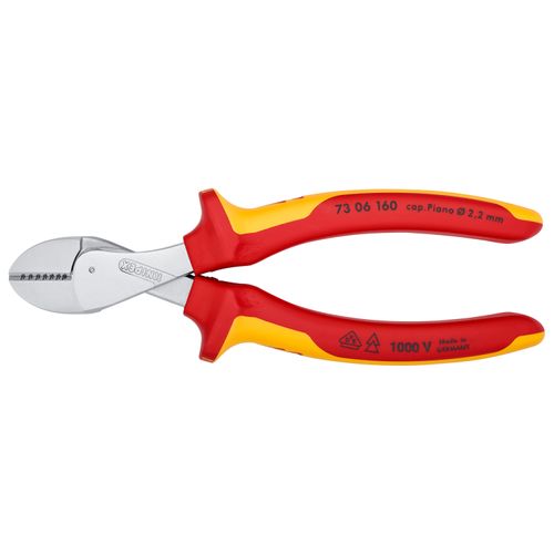 Main product image of 6-1/4" X-Cut Insulated Compact Diagonal Cutters