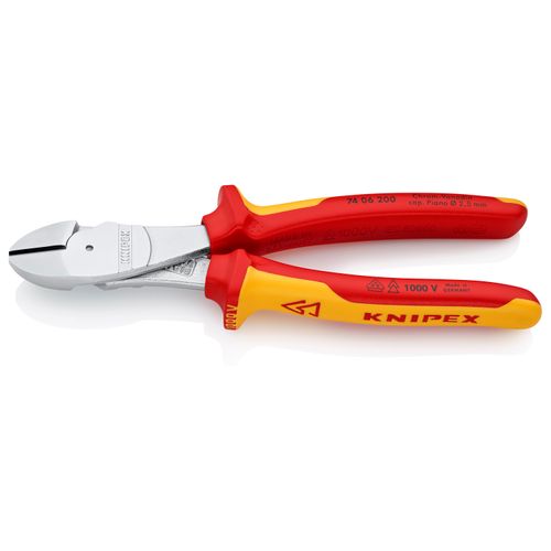 Main product image of 8" Insulated High Leverage Diagonal Cutters