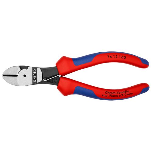 Main product image of 6-1/4" High Leverage Diagonal Cutters w/ Multi-Component Grips and Spring