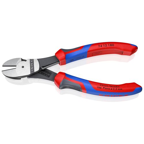 Main product image of 7-1/4" High Leverage Diagonal Cutters w/ Spring