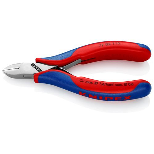 Main product image of 4-1/2" Electronics Diagonal Cutters, Standard Head, Multi-Component Grips