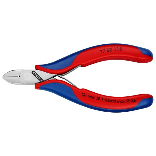 Main product image of 4-1/2" Electronics Diagonal Cutters, Standard Head, Multi-Component Grips