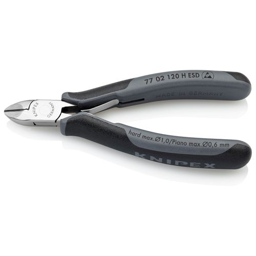 Main product image of 4-3/4" Electronics Diagonal Cutters w/ Carbide Edges and ESD Handles