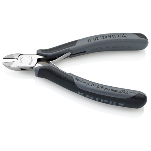 Main product image of 4-3/4" Electronics Diagonal Cutters w/ Carbide Edges and ESD Handles